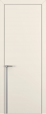 Квалитет К21 Матовый крем ALU Серая с 4-х молдинг серебро (Mh)