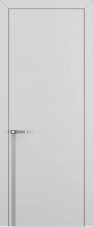 Квалитет К21 Матовый серый ALU Серая с 4-х молдинг серебро (Mh)