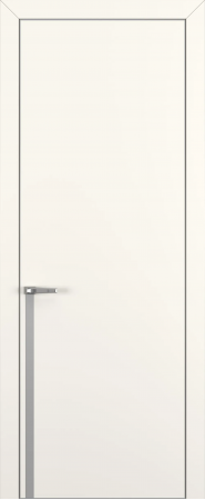 Квалитет К21 Молочный матовый ALU Серая с 4-х молдинг серебро (Mh)