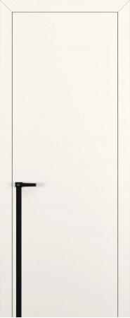 Квалитет К21 Молочный матовый ABS молдинг черный (Mb)