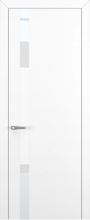 Квалитет К2 Lacobel White Pure Белый матовый ALU Серая с 4-х зпп Eclipse под 2 петли зпз 196