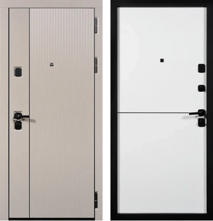 Стелс 3К90 горизонталь 1 ЮП-35 Латте (ZB855-2) - ЮП-33 ZB Белый