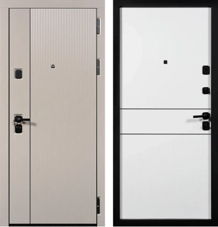 Стелс 3К90 горизонталь 2 ЮП-35 Латте (ZB855-2) - ЮП-34 ZB Белый