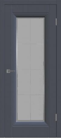 Барселона 1 ДО матовое с рисунком Графит эмаль