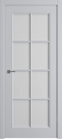 Моника 1 ДО мателюкс Светло-серая эмаль