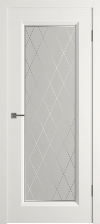 Флорида ДО матовое с пескоструйным рисунком Мокко эмаль