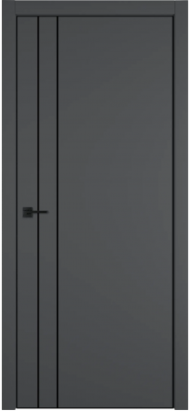 Witon 2 VM Grey Black Edge Молдинг Черный накладной