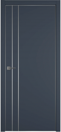 Witon 2 VM Navy Silver Edge Молдинг Серебро накладной