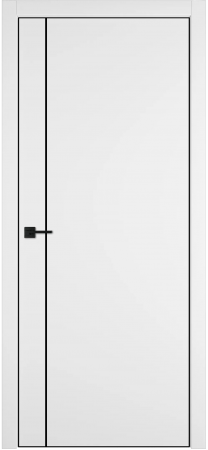 Witon 1 VM White Black Edge Молдинг черный накладной