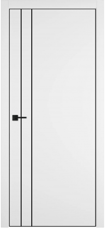 Witon 2 VM White Black Edge Молдинг черный накладной