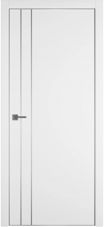 Witon 2 VM White Silver Edge Молдинг серебро накладной