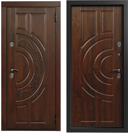 Луна ХФ-23 Дуб темный - П-8 Дуб золотой