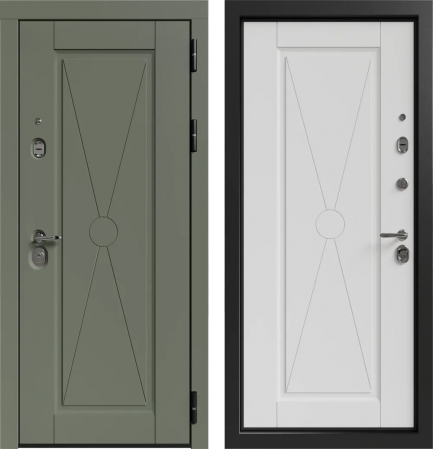 Мирель ЮР-30 RAL 6007 - ЮР-30 RAL 9003