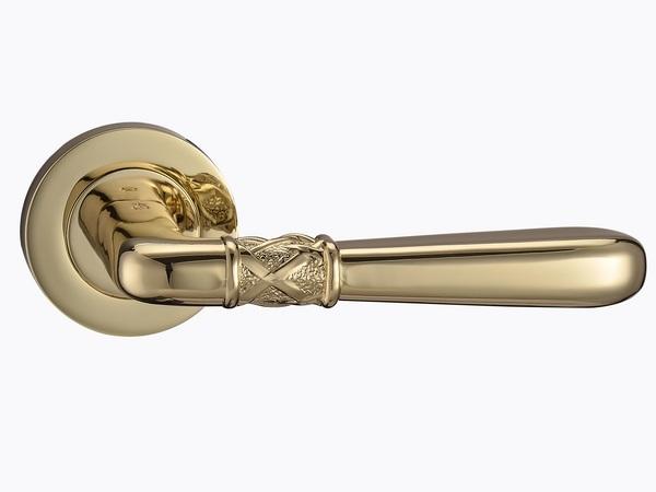 Ручка Lynx 039- 16E круг GP ZAMAK ORO-ORO