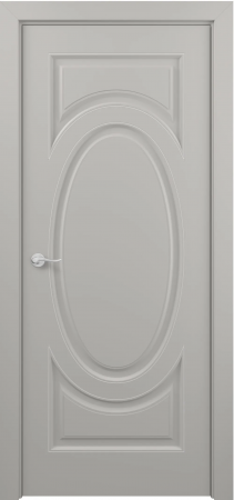 Лувр ДГ ART Classic Т2 Светло-серая эмаль патина серебро (в канавку)