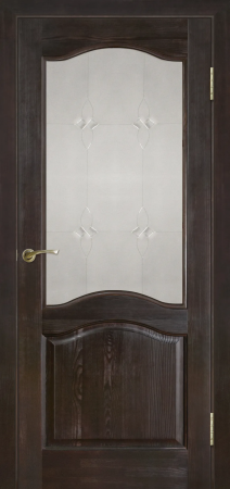 Модель №7 (без рамки) ДО Темный лак