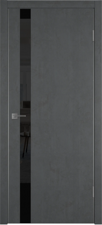 Urban 1 SV черный лак Jet loft Silver Edge