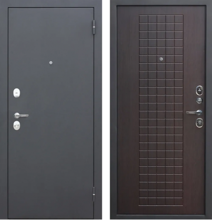 Гарда муар 8 мм Черный муар - Венге