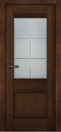 Робер ДО матовое с фрезеровкой Античный орех