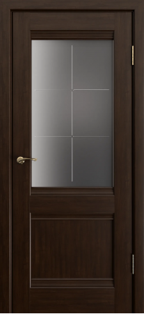 Робер ДО матовое с фрезеровкой Венге