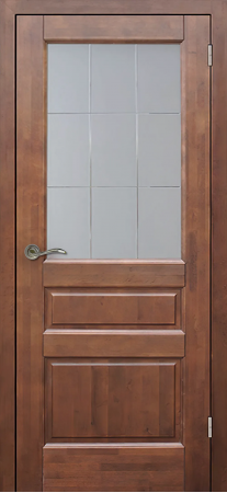 Венеция м. ДО матовое с фрезеровкой Бренди