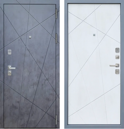 M7 ФЛ-31 Бетон графит - ФЛ-31 бетон снежный