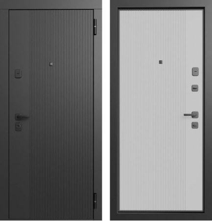 TR 6 ЮП-21 ZB 999-2 Черный кварц - ЮП-21 ZB Белый