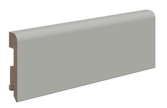 Плинтус Winter/Эстель 70 Светло-серая эмаль