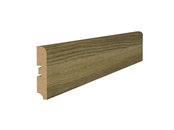 Плинтус Квалитет 16*80*2050 ПРЯМОЙ Дуб серый