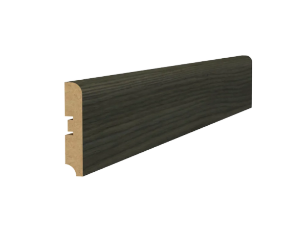 Плинтус Квалитет 16*80*2050 ПРЯМОЙ Дуб темный