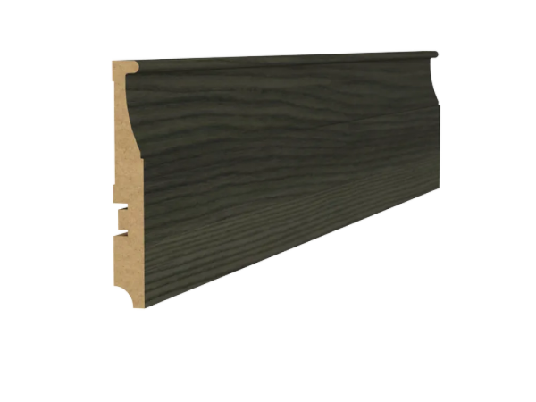 Плинтус Квалитет B1 16* ФИГУРНЫЙ Дуб темный