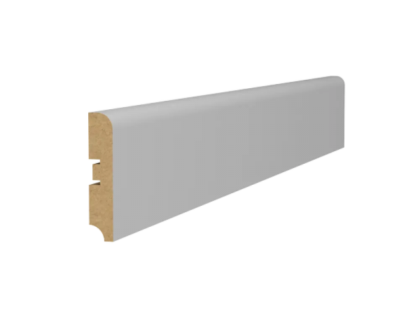 Плинтус Baquette/Квалитет 16*80*2050 ПРЯМОЙ Матовый серый
