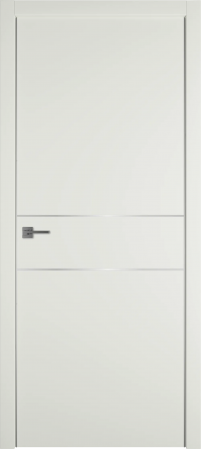 Urban 2 H Emalex MidWhite Silver Edge Молдинг Серебро