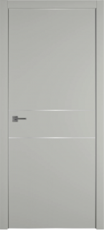 Urban 2 H Emalex Taupe Silver Edge Молдинг Серебро