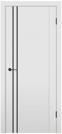 MX 5 ДГ Грей полипропилен Молдинг Черный