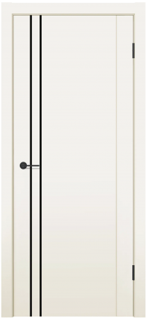 MX 5 ДГ Ваниль полипропилен Молдинг Черный