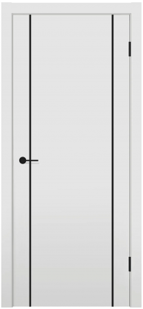 MX 3 ДГ Грей полипропилен Молдинг Черный