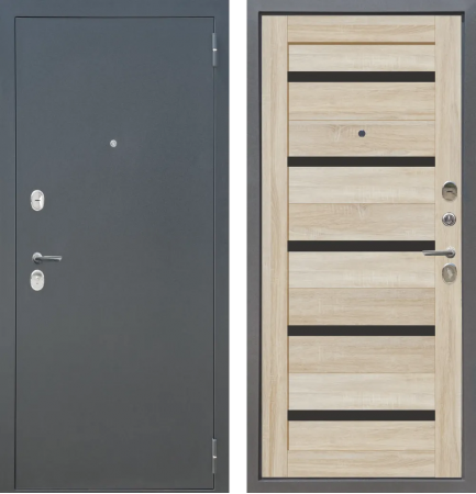 M4 ФЛ Букле графит - СБ-1 Дуб Сонома светлый