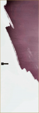 Elen INVISIBLE ALU Золотая с 4-х зпп Eclipse под 2 петли зпз 196 пол-ен